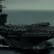 No hull number on the flight deck, which every aircraft carrier should have.